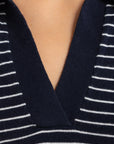 ORTC - Kingston Knit Polo Top - Navy & White