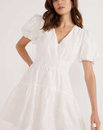 MINK PINK-  Neve Puff Sleeve Mini Dress