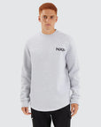 NENA AND PASADENA- Phase Dual Curved Sweater Grey Marle