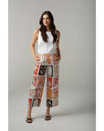 CLOTH PAPER SCISSORS -  Rodeo Print Cropped Pant