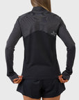 2XU Aero 1/2 Zip. Black/Silver Reflective