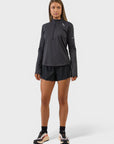 2XU Aero 1/2 Zip. Black/Silver Reflective