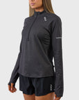 2XU Aero 1/2 Zip. Black/Silver Reflective