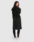 BELLE & BLOOM - Runaway Wool Blend Robe Coat