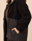 THREADZ - The Teddy Jacket - Black
