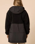THREADZ - The Teddy Jacket - Black