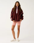 CARTEL & WILLOW - Margot Pullover - Mulberry