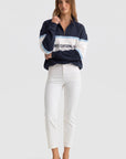 ORTC - Heritage Panel Quarter Zip - Navy