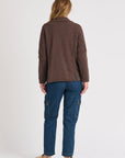ONE TEN WILLOW- Chocolate Brown Jacket
