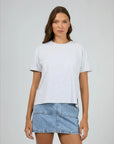 ALL ABOUT EVE - AAE WASHED TEE SNOW MARLE