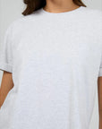 ALL ABOUT EVE - AAE WASHED TEE SNOW MARLE