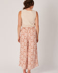 ELLIS AND DEWEY-  PATTERNED PANTS