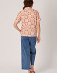 ELLIS AND DEWEY- Patterned Short Sleeved Shirt.