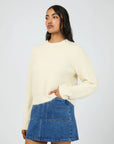 ALL ABOUT EVE- Aya Knit Vanilla
