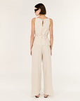 STAPLE THE LABEL - Cotton Blend Stripe Mid-Rise Pants