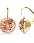 MYJS - Bella Earrings with 10 Carat Vintage Rose Gold Plated