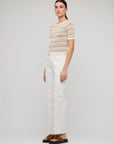 STAPLE THE LABEL - Echo Stripe Knit Tee