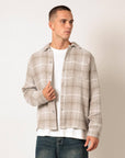 SILENT THEORY - Stature Overshirt - Grey