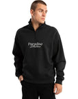 NOMADIC PARADISE - Wildlines 1/4 Zip Thru Sweater