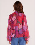 MINK PINK-   Lexie Long Sleeve Blouse