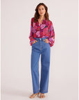 MINK PINK-   Lexie Long Sleeve Blouse