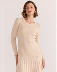 STAPLE THE LABEL- Elena Midi Dress