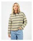 ALL ABOUT EVE - Avery Rugby Top - Khaki