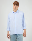 SILENT THEORY - Evo Stripe Shirt Blue
