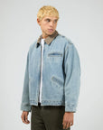 SILENT THEORY - Barn Jacket Bleached Blue