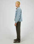 SILENT THEORY - Barn Jacket Bleached Blue