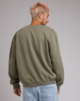 SILENT THEORY BOX CREW Khaki and Charcoal