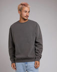 SILENT THEORY BOX CREW Khaki and Charcoal