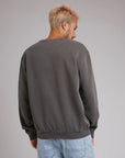 SILENT THEORY BOX CREW Khaki and Charcoal