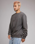 SILENT THEORY BOX CREW Khaki and Charcoal
