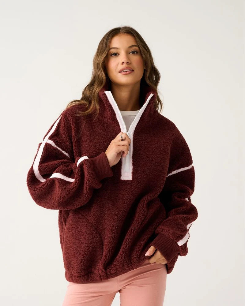 CARTEL &amp; WILLOW - Margot Pullover - Mulberry