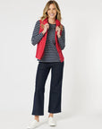 GORDON SMITH  Hudson High Rise Wide Leg Jean-Dark Denim