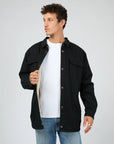 ST GOLIATH - Riot Sherpa Shacket - Black