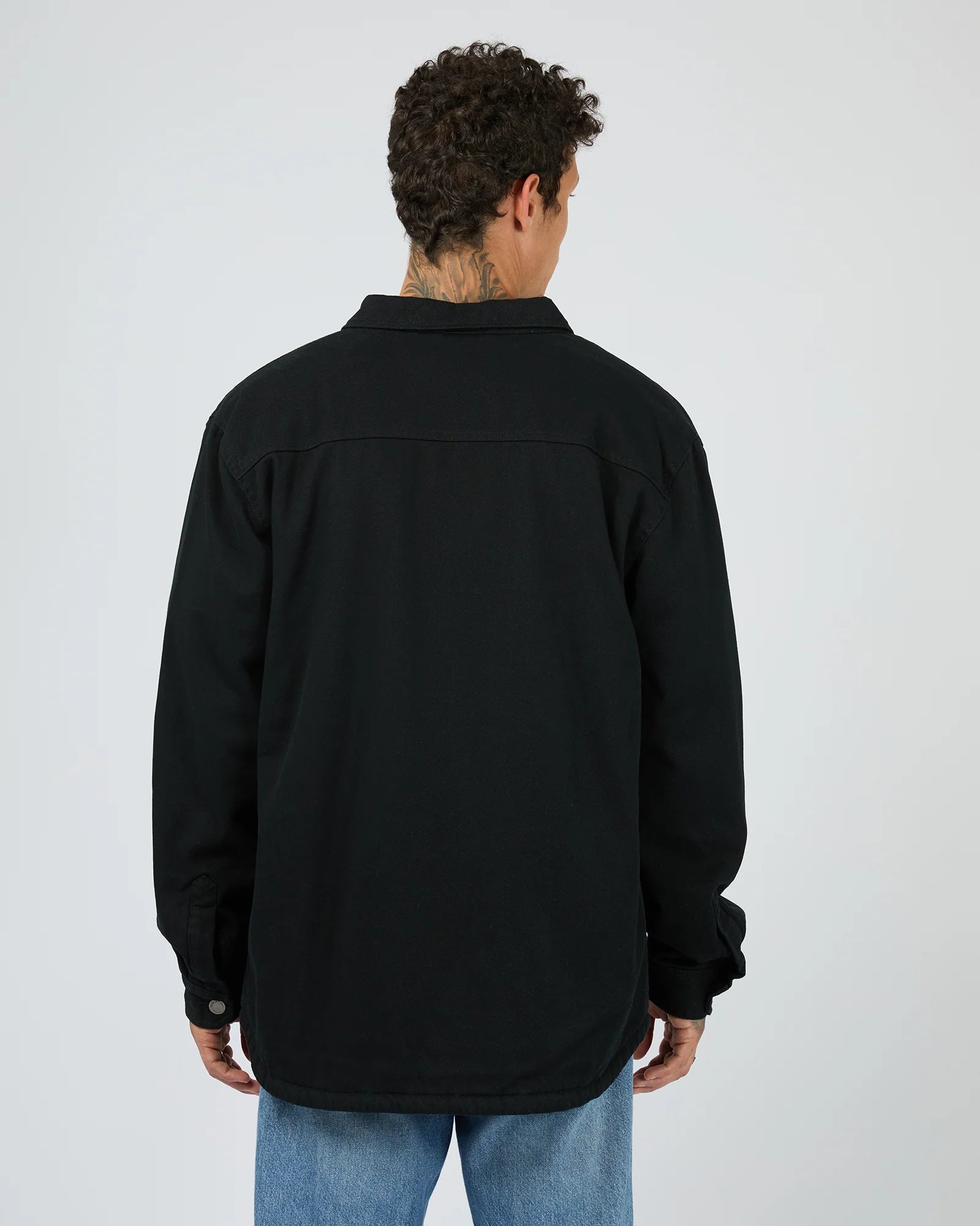 ST GOLIATH - Riot Sherpa Shacket - Black