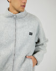 ST GOLIATH - Melange Polar Jacket - Grey Marle
