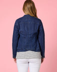 THREADZ - Maggie Denim Jacket - Dark Denim