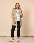 THREADZ - The Teddy Jacket - Natural
