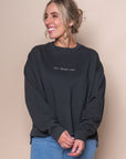 ALL ABOUT EVE - Washed Box Crew