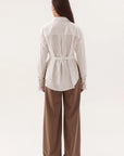 SOVERE - Blume Shirt - Chalk
