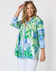 THREADZ - Limoncello Print Shirt - Apple Multi