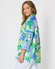 THREADZ - Limoncello Print Shirt - Apple Multi