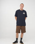 MAD HUEYS - Dragon Captain Tee - Navy