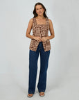 SILENT THEORY -  Tulum Top.  Brown