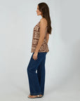 SILENT THEORY -  Tulum Top.  Brown