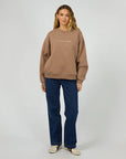 SILENT THEORY - Logo Crew.   Brown