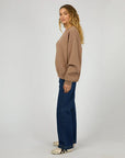 SILENT THEORY - Logo Crew.   Brown